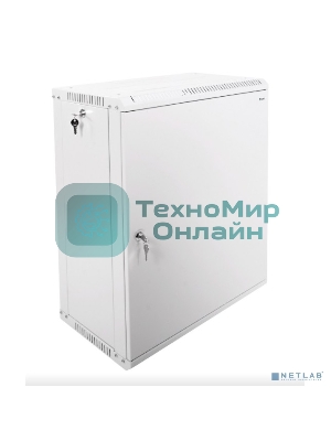Шкаф телекоммуникационный настенный разборный 15U (600х350) дверь металл, ШРН-Э-15.350.1