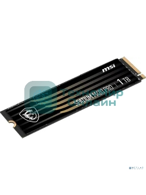 Накопитель SSD MSI SPATIUM M480 PRO, 1000Gb, M.2 2280, PCIe 4.0 x4, NVMe, R/W 7400/6000