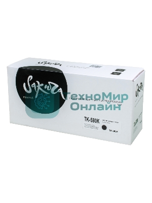 Картридж Sakura TK580K для Kyocera Mita FS-5150DN/5250D, черный, 3500 к.