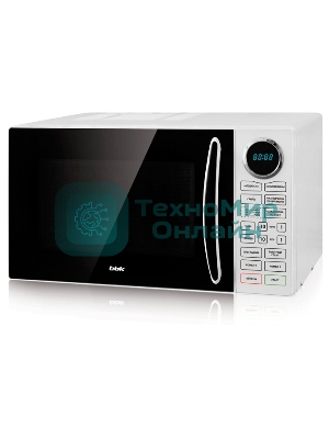 Микроволновая печь BBK 23MWG-930S/BW белый/черный, 23 л, 900 Вт, переключатели - сенсор