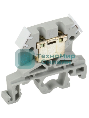 Зажим наборный IEK YZN10-004-K03 ЗНИ-4 мм2 (JXB 35 А) серый