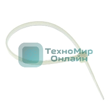 Хомут кабельный 2.5х150 нейл. белый (уп. 100 шт) EKF plc-c-2.5x150