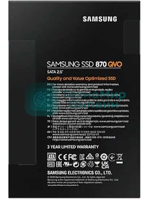 Накопитель SSD Samsung 870 QVO, 1Tb, SATA III, 2.5