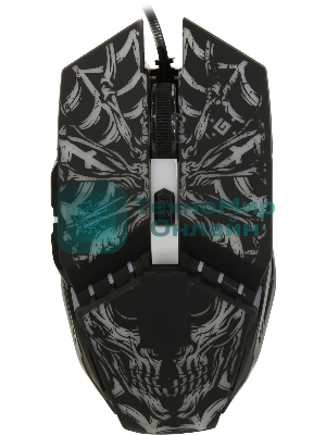 Мышь проводная Defender Prototype GM-670L черный, 2400 dpi, USB, кнопки - 6