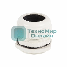 Кабельный ввод Rexant PG-42 (30-38 мм) серый