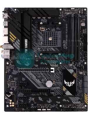 Материнская плата ASUS TUF GAMING B550-PLUS WIFI II, AM4, AMD B550, 4xDDR4, 6xSATA, 2xM.2, 1xPCI-E 3.0 x16, 1xPCI-E 4.0 x16, 3xPCI-E x1, 1xDP, 1xHDMI, 1x 2.5Gb LAN, 2xUSB-A 3.2 Gen 1, 1xUSB-A 3.2 Gen 2, 1xUSB-C 3.2 Gen 2, 3x3.5 мм, 7.1, ATX