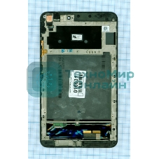 Модуль (матрица + тачскрин) для Asus MeMO Pad 8 ME581 розовый с рамкой