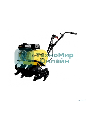 Мотокультиватор CHAMPION ВC 6712 (4,1/6,5 кВт/л.с. 196см3, вес 52кг, макс. обороты двигателя, 3600 обор./мин., глубина/ширина вспашки 330/300-550-850 мм, передаточное число (понижающее)30:1, количество скоростей (вперед/назад)1/1.)