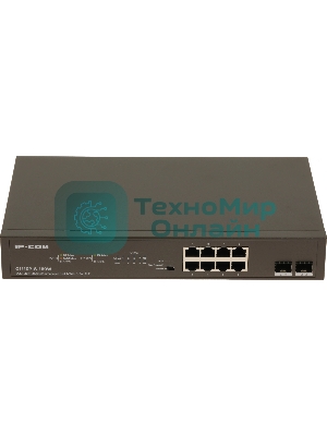 Коммутатор неуправляемый IP-COM G1110P-8-150W Ethernet 8GE+2SFP С 8-Портовым PoE