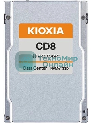 Накопитель SSD Kioxia CD8-R, 7680Gb, 2.5