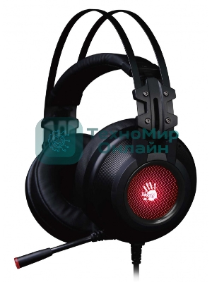 Гарнитура Bloody G525 чёрный, проводная, подсветка