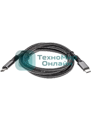 Кабель Thunderbolt4/USB4 Type-C, 5K@60Hz, 40Gbps, PD 100W, 5A, VCOM, 1.2м CU540M-1.2M