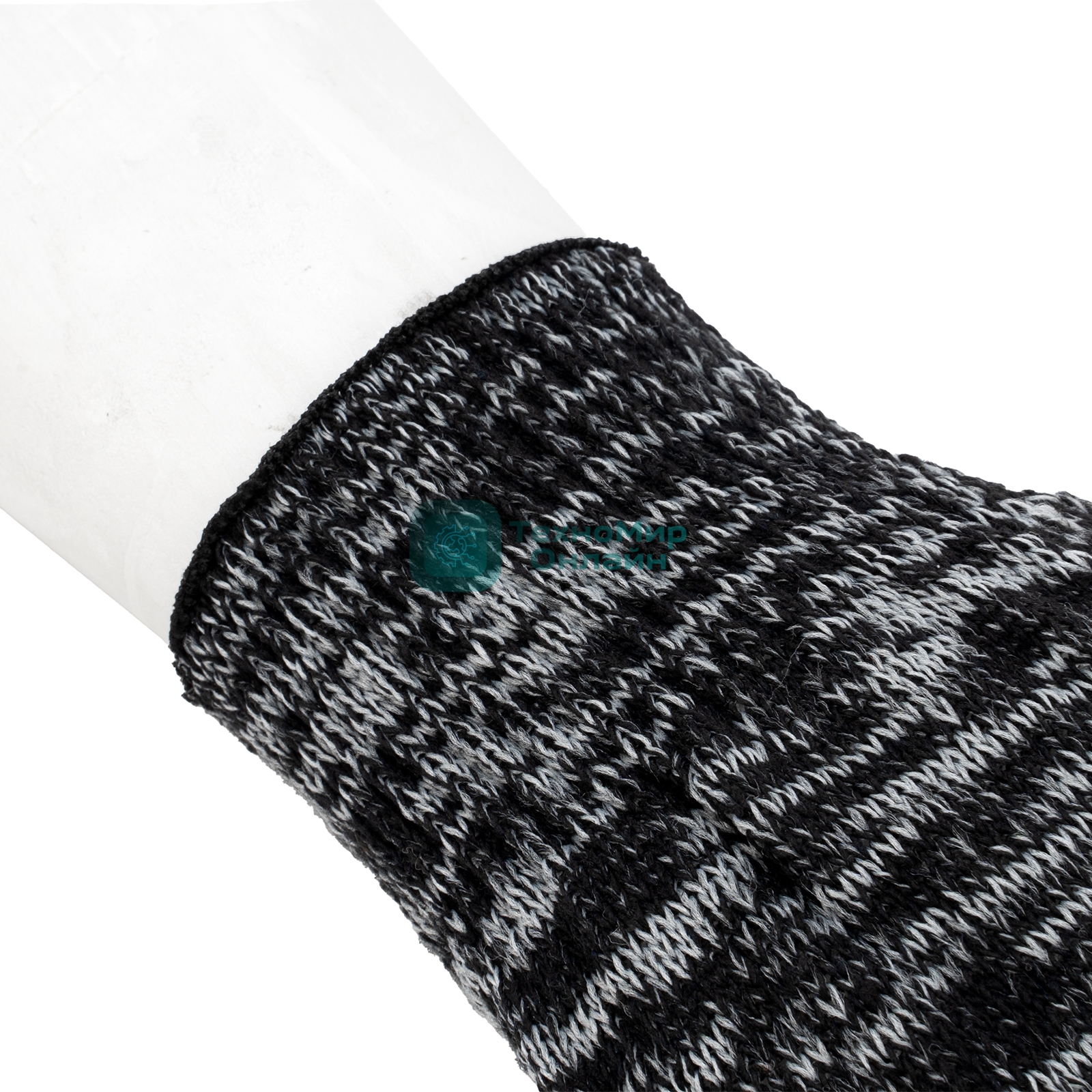 Перчатки трикотажные, меланж, 10 класс Россия