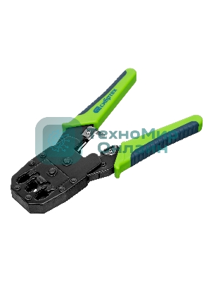 Клещи для обжима телефонных и компьютерных клемм Сибртех 4P, 6P, 8P, функция обрезания проводов