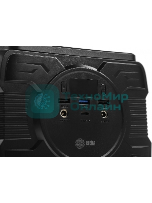 Портативный аккумулятор Cactus CS-PCS172 48000mAh 2.1A 2xUSB черный/серый