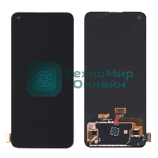Дисплей для OnePlus Nord 2 в сборе с тачскрином OLED черный