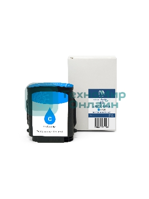 Картридж струйный NVPrint 82 (NV- C4911A) Cyan для HP DesignJet 500/800 (69 мл) совместимый