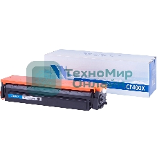 Картридж лазерный NVPrint совместимый HP CF400X черный для CLJ Color M252, MFP M277 (2800k)