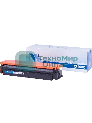 Картридж лазерный NVPrint совместимый HP CF400X черный для CLJ Color M252, MFP M277 (2800k)