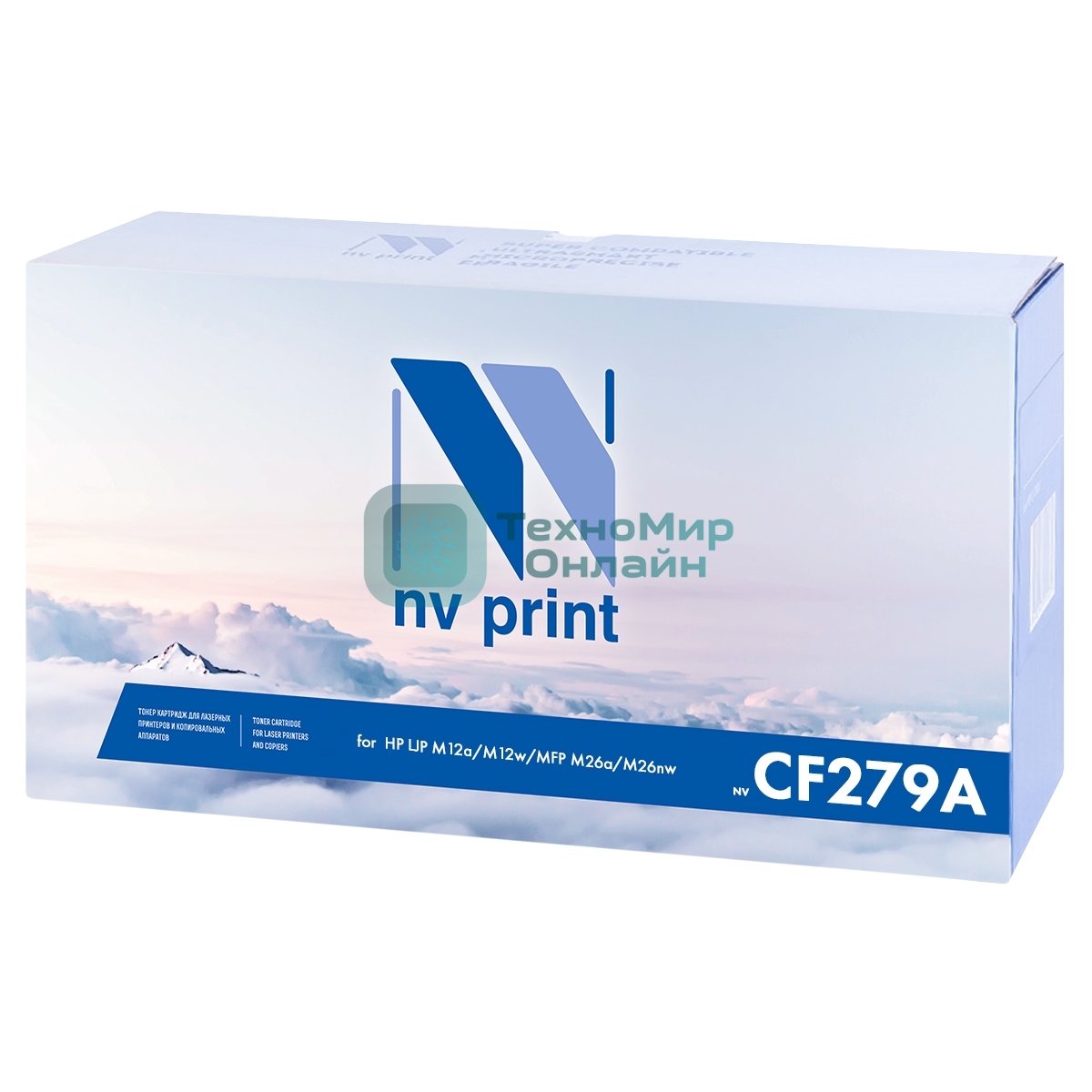 Картридж лазерный NVPrint совместимый HP CF279A для LaserJet Pro M12a/M12w/MFP M26a/M26nw (1000k)