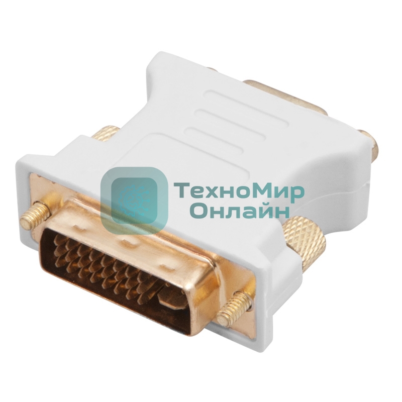 Переходник Rexant шт.DVI - гн.VGA GOLD