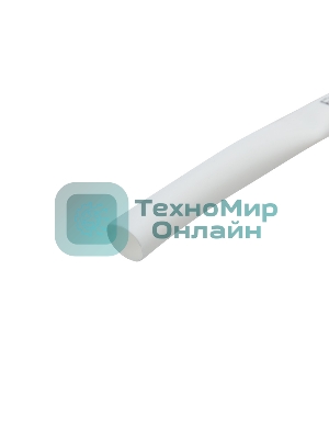 Трубка термоусаживаемая Rexant 5,0/2,5 мм белая, ролик 2,44 м