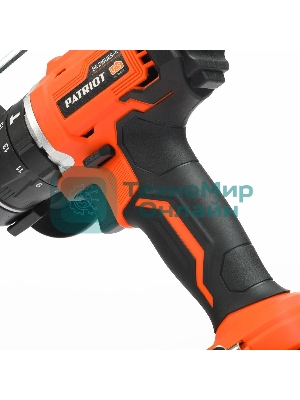Дрель-шуруповерт аккумуляторная Patriot BR 216UES-h, Аккумуляторная, 21В, 2 АКБ, Кейс