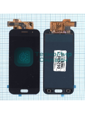 Дисплей для Samsung Galaxy A3 (2017) SM-A320F в сборе с тачскрином (TFT), черный