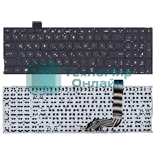 Клавиатура для ноутбука Asus X542 A542 K542 черная без рамки