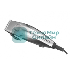 Машинка для стрижки Centek CT-2109 (серый/хром) высококач. сталь, насадки, эргономичный дизайн