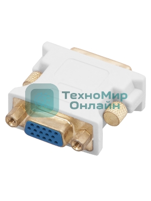 Переходник Rexant шт.DVI - гн.VGA GOLD