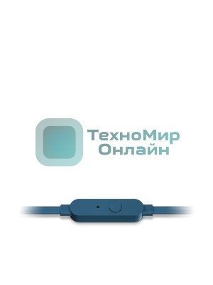 Проводные наушники JBL Tune 110 синий, внутриканальные, Jack 3.5 мм