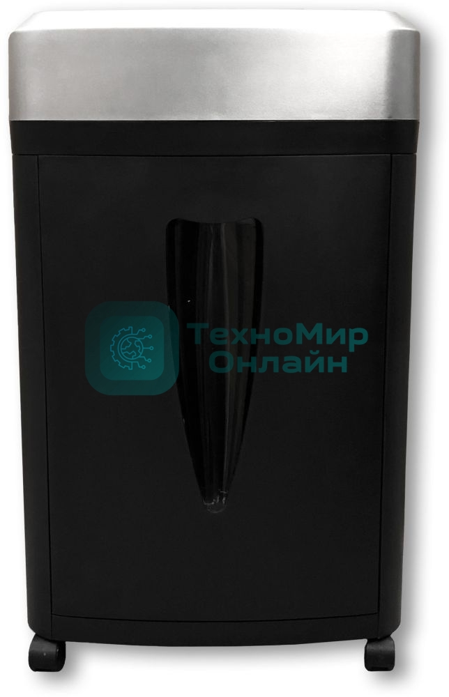 Шредер Office Kit S190 (2х2) черный (секр.P-7) фрагменты 7лист. 20лтр.