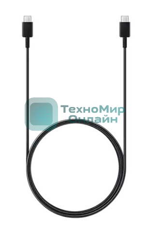 Кабель Samsung EP-DX310JBRGRU USB Type-C (m)-USB Type-C (m) 1.8м черный (упак.:1шт)