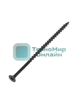 Саморез гипсокартон-дерево Kranz 4.2х90, пакет (4шт.)