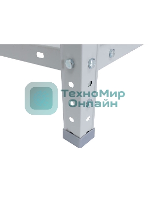 Стеллаж Практик ES пол.:4 разборная 1450x750x300мм серый