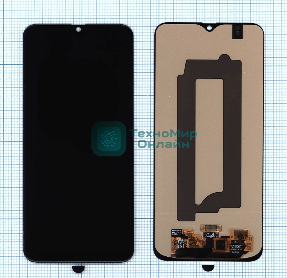 Дисплей для Samsung Galaxy M21 SM-M215 в сборе с тачскрином (OLED) черный
