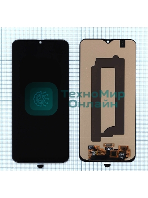 Дисплей для Samsung Galaxy M21 SM-M215 в сборе с тачскрином (OLED) черный