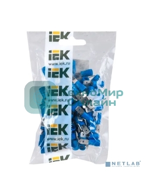 Разъем РпИп 2-5-0.8 (уп.100 шт) IEK URP10-D25-D23-4