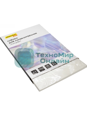 Пленка для ламинирования Silwerhof 80мкм A3 (100 шт) глянцевая 426x303 мм Daily