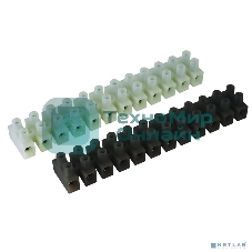 Клемник Полипропилен белый, 2р, 85 град., 450V, 32А, 4 мм.кв. (р)