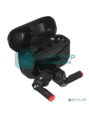 Наушники TWS Edifier GM3 черный, внутриканальные, Bluetooth, до 4.5 ч
