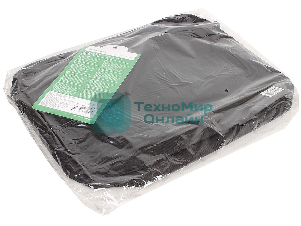 Сумка для ноутбука Defender Monte 17'' черный, органайзер 