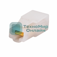 Клемма плоская Rexant гнездо 6.3 мм 1-1.5 мм² (РП-м 1.5-(6.3)) + колодка