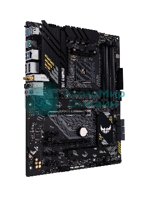 Материнская плата ASUS TUF GAMING B550-PLUS WIFI II, AM4, AMD B550, 4xDDR4, 6xSATA, 2xM.2, 1xPCI-E 3.0 x16, 1xPCI-E 4.0 x16, 3xPCI-E x1, 1xDP, 1xHDMI, 1x 2.5Gb LAN, 2xUSB-A 3.2 Gen 1, 1xUSB-A 3.2 Gen 2, 1xUSB-C 3.2 Gen 2, 3x3.5 мм, 7.1, ATX