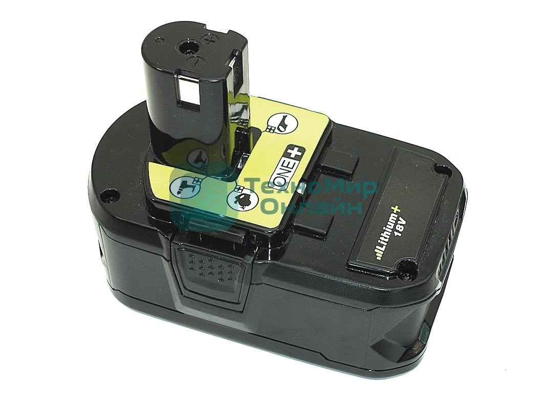 Аккумулятор для RYOBI (p/n: P104, P103, RB18L50) 5Ah 18V Li-Ion