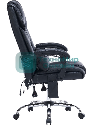 Кресло Cactus CS-CHR-OC02M-BK черный, экокожа