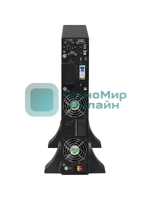 Источник бесперебойного питания Парус электро СИПБ10КД.10-11/2U, онлайн, напольно-стоечный, 10КВА, 10КВт, клеммный терминал L+N+PE, RS232, USB, минислот для карт управления, EPO, без АКБ, настраиваемое напряжение на шине постоянного тока ±96 В, ±108 В, ±120 В, ток заряда до 10А, ШГВ 440х625х86,5мм., вес 15.5кг.