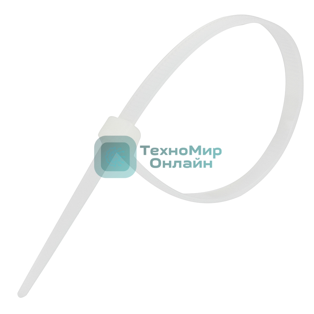 Стяжки Cablexpert NYT-550x7.6 пластиковые 550 мм х 7,6 мм, белые (100 шт.)