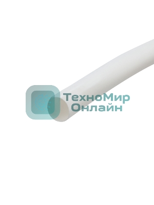 Трубка термоусаживаемая Rexant 4,0/2,0 мм белая, ролик 2,44 м